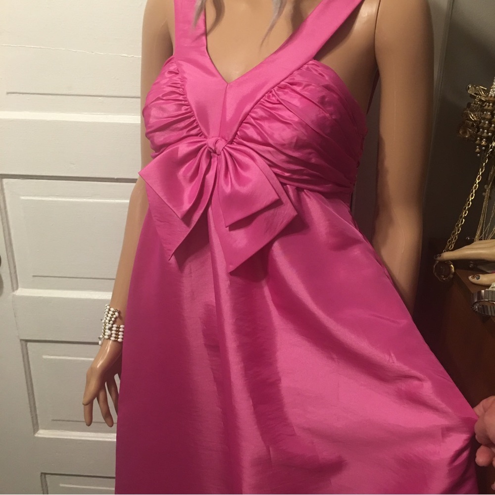 🎀 Barbiecore 60s Retro Style Dress POCKETS Pink Worn Once sz 2